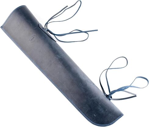 Bass bow quiver GENUINE Crazy Horse leather Bass bow case Bow bag Holder for German and French bass bow in Saudi Arabia