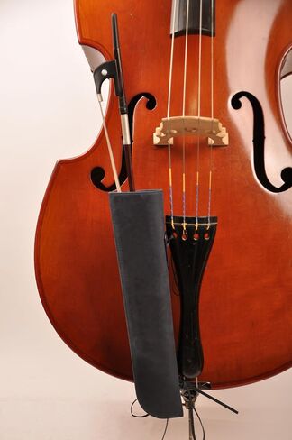 Bass bow quiver GENUINE Crazy Horse leather Bass bow case Bow bag Holder for German and French bass bow in Saudi Arabia