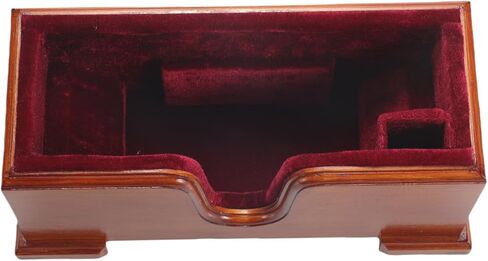 Violin and Bow Holder ( Stand), Wooden Violin Holder Floor Display for Violin, Velvet Protection, Stable and Classy Aesthetic in Saudi Arabia