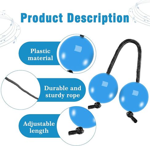 إيقاعات إيستروك الأفريقية Aslatua Shakers Kashaka آلات الإيقاع الموسيقية أداة Kashaka للبالغين المبتدئين (أزرق) in Kuwait
