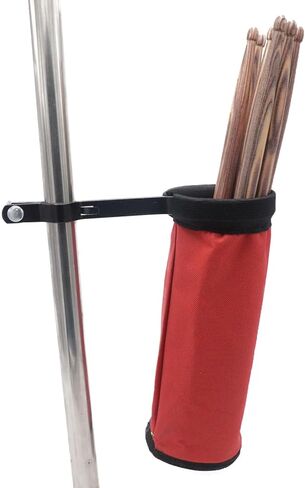 Portable Nylon Drum Stick Bag, Quick Change Drum Stick Holder for Drum Set, Waterproof and Dustproof Drum Sticks Bag, Percussion Stick Bag with Large Capacity in Kuwait