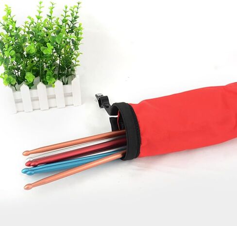 Portable Nylon Drum Stick Bag, Quick Change Drum Stick Holder for Drum Set, Waterproof and Dustproof Drum Sticks Bag, Percussion Stick Bag with Large Capacity in Kuwait