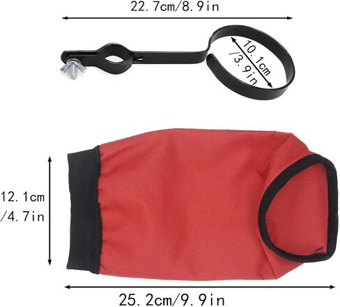 Portable Nylon Drum Stick Bag, Quick Change Drum Stick Holder for Drum Set, Waterproof and Dustproof Drum Sticks Bag, Percussion Stick Bag with Large Capacity in Kuwait
