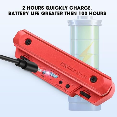 Acoustic Guitar Pickup Rechargable Active Soundhole Guitar Pickup Adjustable Pickup for Guitar Magnetic Coil Build-in Volume Control Guitar Microphone Acoustic Pickup in Saudi Arabia