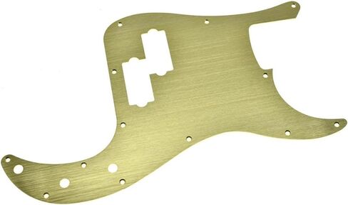 Dopro 13 فتحة لليد اليمنى على الطراز الحديث من معدن الألومنيوم المؤكسد الدقة باس P Bass Pickguard يناسب الحاجز الأمريكي P Bass الأسود in Saudi Arabia