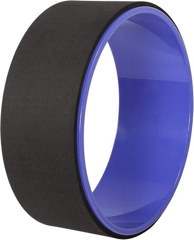 Signature Fitness Yoga Wheel for Stretching Dharma Yoga Prop Wheel, Comfortable Support for Yoga Poses and Backbends, Multiple Colors in Saudi Arabia