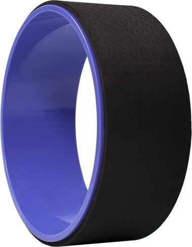 Signature Fitness Yoga Wheel for Stretching Dharma Yoga Prop Wheel, Comfortable Support for Yoga Poses and Backbends, Multiple Colors in Saudi Arabia