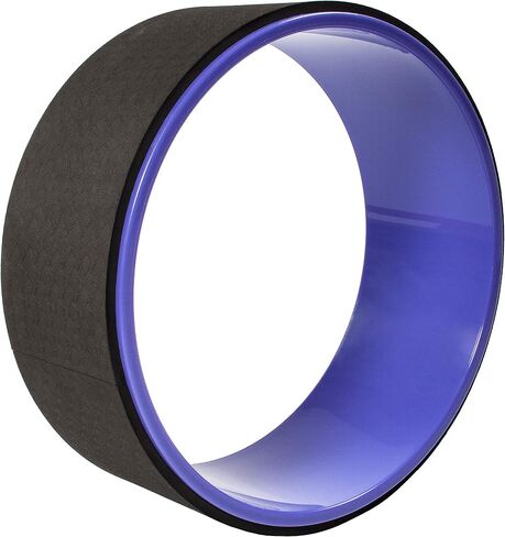 Signature Fitness Yoga Wheel for Stretching Dharma Yoga Prop Wheel, Comfortable Support for Yoga Poses and Backbends, Multiple Colors in Saudi Arabia