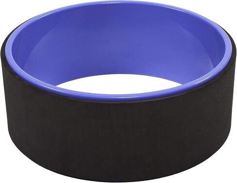 Signature Fitness Yoga Wheel for Stretching Dharma Yoga Prop Wheel, Comfortable Support for Yoga Poses and Backbends, Multiple Colors in Saudi Arabia