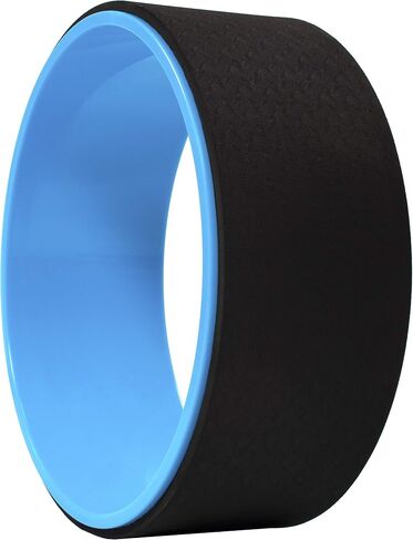 Signature Fitness Yoga Wheel for Stretching Dharma Yoga Prop Wheel, Comfortable Support for Yoga Poses and Backbends, Multiple Colors in Saudi Arabia