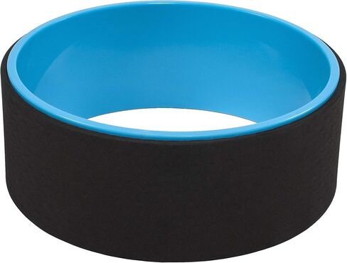 Signature Fitness Yoga Wheel for Stretching Dharma Yoga Prop Wheel, Comfortable Support for Yoga Poses and Backbends, Multiple Colors in Saudi Arabia