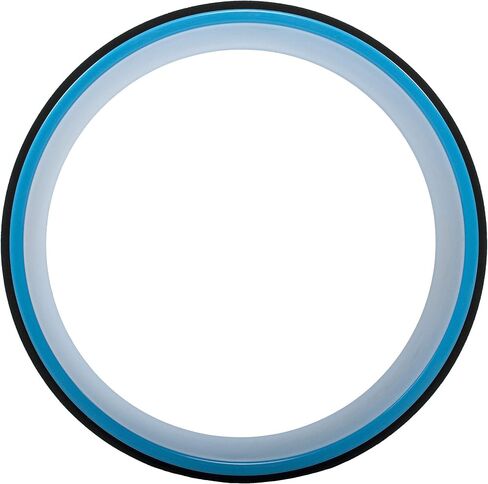 Signature Fitness Yoga Wheel for Stretching Dharma Yoga Prop Wheel, Comfortable Support for Yoga Poses and Backbends, Multiple Colors in Saudi Arabia