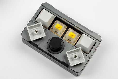 Megalodon Macro Pad with a Knob (Gray) in Saudi Arabia