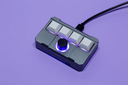 Megalodon Macro Pad with a Knob (Gray) in Saudi Arabia
