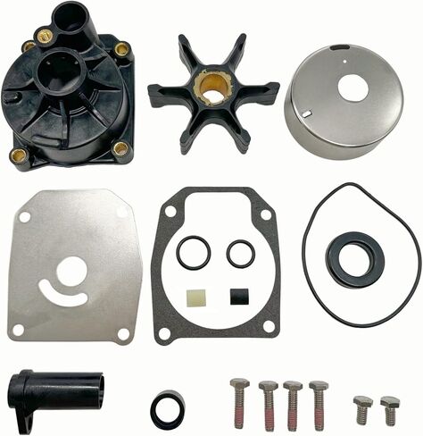 763758 Water Pump Impeller Kit for Johnson Evinrude OMC 5.5HP 6HP 7.5HP Outboard Models 778166 391391 in Saudi Arabia