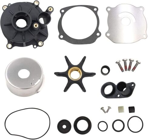 763758 Water Pump Impeller Kit for Johnson Evinrude OMC 5.5HP 6HP 7.5HP Outboard Models 778166 391391 in Saudi Arabia