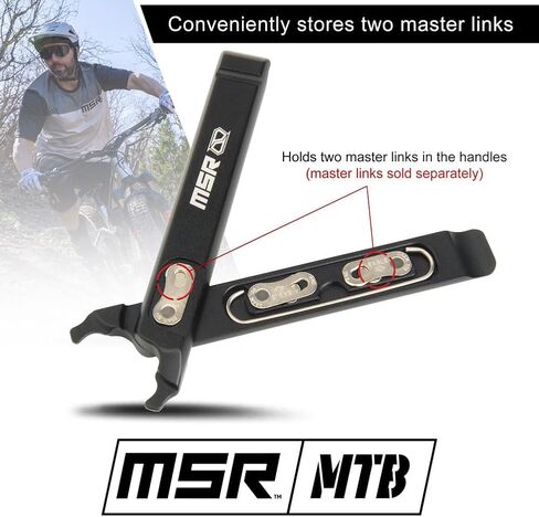 MSR™ 4 في 1 كماشة سلسلة دراجات | الدراجة الجبلية | ركوب الدراجات | مدمج | خفيف الوزن | قابلة للتعبئة | قابل للربط | أداة | أداة متعددة in Saudi Arabia