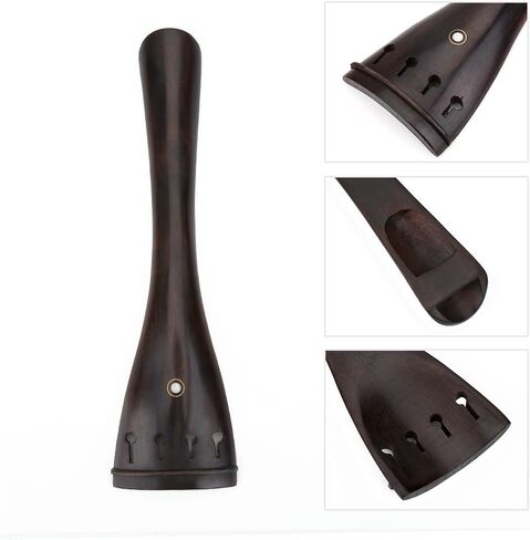 Cello Tailpiece, Ebony Wood Classic Tailpiece for 3/4 4/4 CelloFiddle Accessories in Saudi Arabia