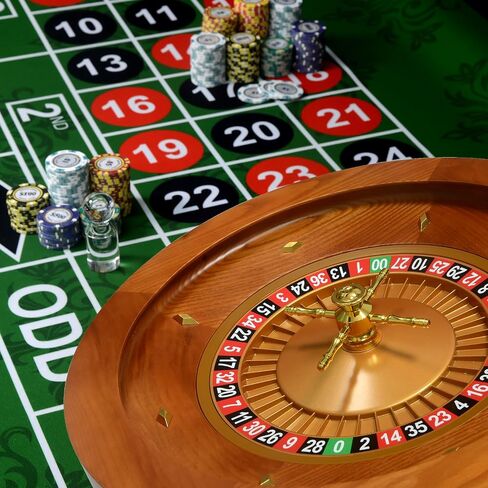 Deluxe Wooden Roulette Wheel Casino Grade Precision Bearings Roulette Wheel Set for Adults Club Parties (Light, 18in) in Saudi Arabia