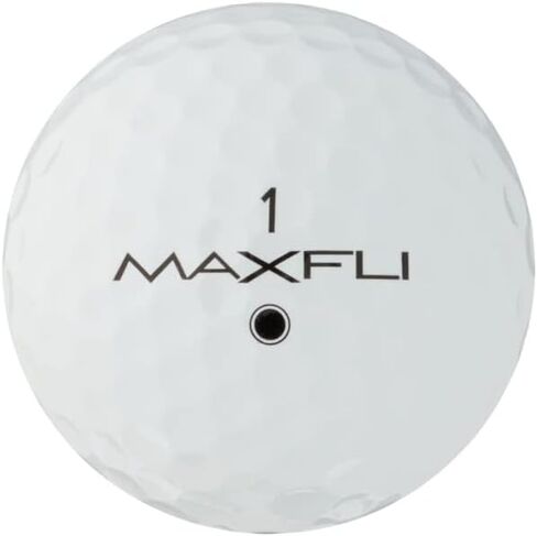 Maxfli 2023 Tour White Golf Balls-12 Pack-Center Gravity Balanced, Soft Cast Urethane, Fast Core, Dual Lonomer Mantle,Tetrahedron Dimple Pattern in Kuwait