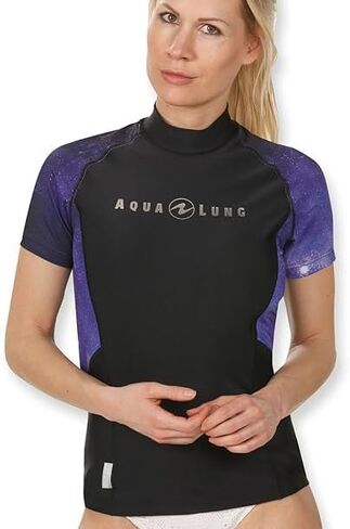 Women's Standard Ss Galaxy Rash Guard in Kuwait