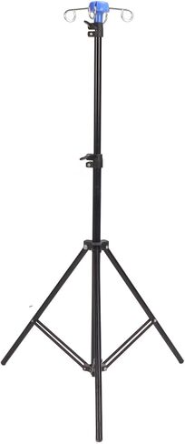 IV Stand Pole, IV Drip Bag Stand Lightweight Portable Stainless Steel Telescoping for Clinic in Saudi Arabia