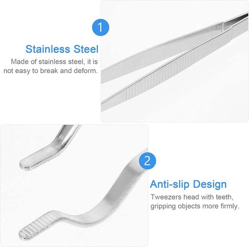 ULTECHNOVO Test Tube Clamp, Stainless Steel Test Tube Holders Clip, Laboratory Ring Test Tube Clip, 7.86X0.98X0.47inch in Saudi Arabia