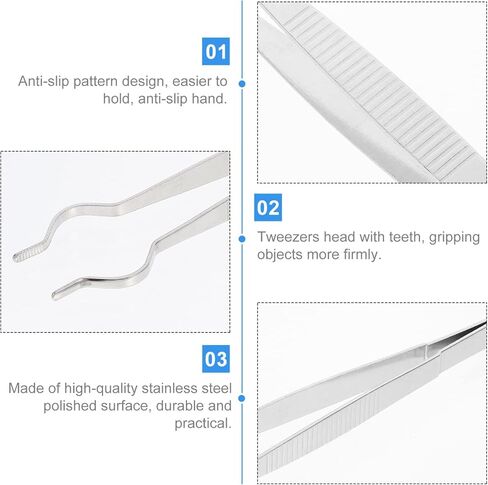 ULTECHNOVO Test Tube Clamp, Stainless Steel Test Tube Holders Clip, Laboratory Ring Test Tube Clip, 7.86X0.98X0.47inch in Saudi Arabia