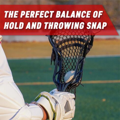 Silverfin Mens Complete Lacrosse Stick with Mesh Pocket | Youth Lacrosse Stick: Smooth, Lightweight & Durable with Sturdy Construction | Kids Lacrosse Sticks | Boys Lacrosse Stick in Kuwait