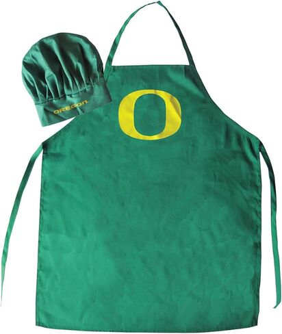 NCAA Oregon Ducks Mens Chef Hat & Apron, Full Color Team Logo in Saudi Arabia