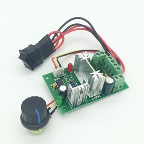 CCM6N DC PWM Motor Speed Controller 6V-30V Variable Speed Drive 6A Positive Inversion Mini Switch Controller (Speed Controller)