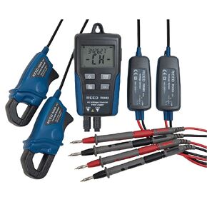 REED Instruments R5003 Dual Input True RMS AC Voltage/Current Datalogger