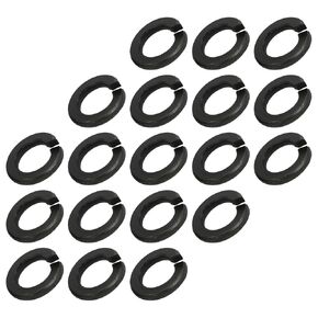 Split Lock Washer (7/16") 20Pcs, Carbon Steel Spring Lock Washer Elastic Gasket - for Household Applications