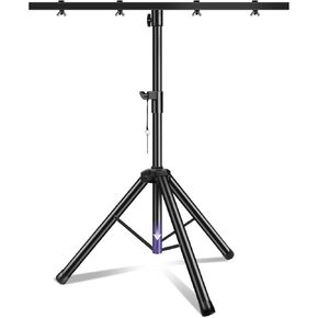 DJ Light Stand Heavy Duty Par Can Tripod T-Bar Stage Lights Stand Adjustable 39-100 Inch DJ Lighting Tripod Mount