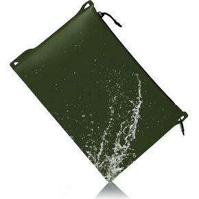 Haimont Waterproof Pouch, Small Waterproof Dry Bag with Zipper for Travel Boating Kayaking Hiking Document Organizer