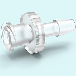 10pcs 1/8 Inch Barb Female Luer Tapered Syringe Fitting (Polyprop) Luer Lock Tapered Connector Syringe Fitting