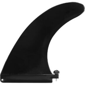Premium SUP Single Center Fin: No-Tool Installation with Screw, Fiberglass Reinforced Replacement Fin for Paddle Boards