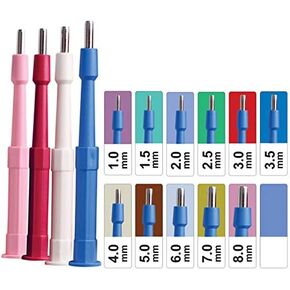 Biopsy Punch, Sterile, Stainless Steel (Size: 8.0mm)