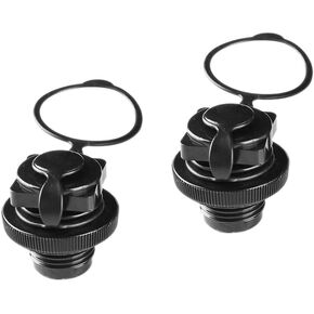 Inflatable Air Valve Replacement Screw Air Valve for Inflatable Rubber Dinghy Raft Pool Boat Fishing Boats 2 Pack