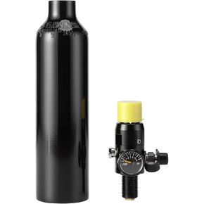 13ci 3000psi PCP Tank with 1100psi Output Regulator