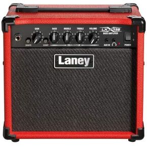 Laney Bass Combo Amplifier, Red (LX15B-RED)