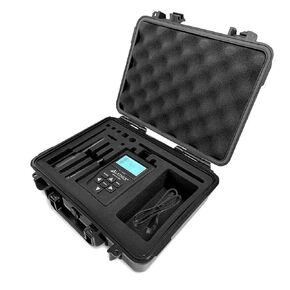 SPA-6G Combo RF Explorer and Spectrum Analyzer with a Heavy Duty case Portable Handheld Digital Ham-Radio-WiFi-Network-Audio-Signal Frequency Analyzer - Software Included (Up to 6.1GHz)