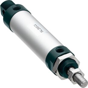 Pneumatic Air Cylinder 25mm Bore 50mm Stroke, Mini Air Cylinder Single Rod Double Action MAL 25 X 50