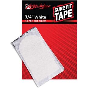KR Strikeforce Premium Sure Fit Tape White Pack of 30-3/4 Inch