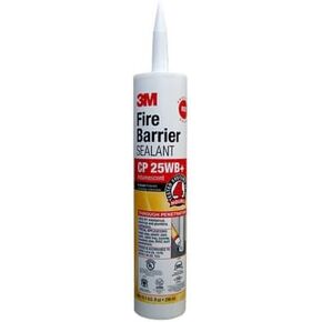 3M Fire Barrier CP 25WB Red Intumescent Sealant 10.1 oz.