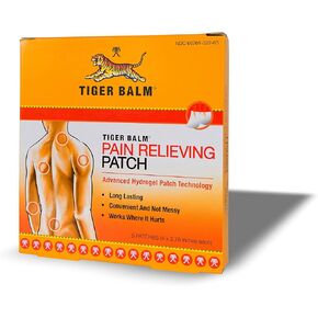 Tiger Balm Pain Relieving Patch, 5 Count