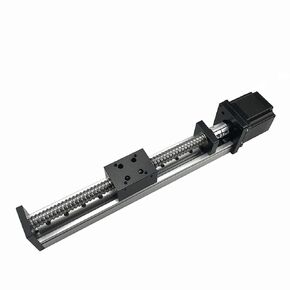 SGX Ball Screw Slide Table,Linear Guides,CNC Linear Stage Motion Actuator,Reciprocating Motion Module,SFU1605 Ball Screw + nema23 (57 Stepper Motor)，Effective Stroke: 300mm/11.82in