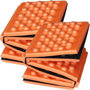BESPORTBLE Foam Seat Cushion Camping 2Pcs, Foldable Sit Pad Waterproof Foam Seat Pad Portable Foam Sitting Pad for Pinic Hiking Outdoor Activities, 15.2x11 inch