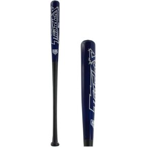 Brett Bros. Thunder Bamboo/Maple Wood ASA Slow Pitch Softball Bat: SST500 Black/Blue 33" 27 oz.