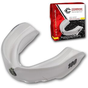 Mouth Guard sport- Easy to Fit-Mouth Guard for Boxing and Sports-Breathable-Heavy Duty Protection-Premium boxing mouth guard (D-3, Adult)